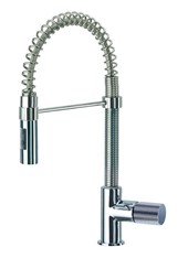 ELETTA TECNO art. 167607 Miscelatore lavello con molla e doccetta estraibile 2 getti