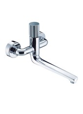 ELETTA TECNO art. 167400 Miscelatore lavello a parete con bocca girevole