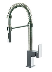 TOVO art. 164520 Miscelatore lavello con molla e doccetta 2 getti