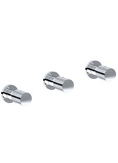 TOCCO RIGATO art. PE178030X-D37    Set parte esterna - Set tre fori doccia incasso 2 uscite con deviatore