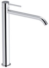 TOCCO art. 176309P Miscelatore lavabo alto con scarico 1"1/4 click clack