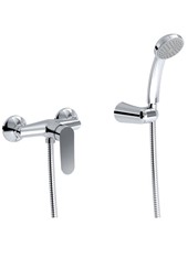RES art. 174150 Miscelatore doccia esterno con doccetta e flessibile m 1,50