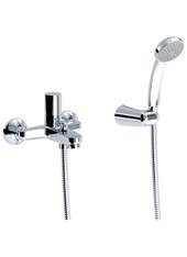 RES PRO art. 175210 Miscelatore vasca esterno con doccetta e flessibile m 1,50