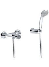 RES PRO art. 175150 Miscelatore doccia esterno con doccetta e flessibile m 1,50