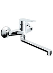 RES art. 174400 Miscelatore lavello a parete con bocca girevole
