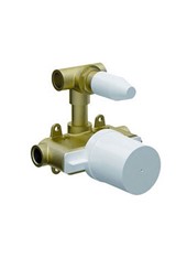 TOCCO RIGATO art. 750030TCR Set parte incasso - Miscelatore termostatico doccia incasso con deviatore meccanico 2 uscite