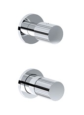 TOCCO RIGATO art. PE178033SL Set parte esterna - Miscelatore doccia incasso con deviatore meccanico 3 uscite