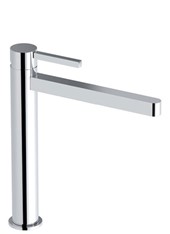 Q-RING art. 177309M Miscelatore lavabo medio con scarico 1"1/4 click clack