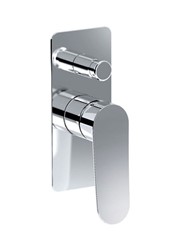 RES art. PE174030SLQ Set parte esterna - Miscelatore doccia incasso con deviatore automatico 2 uscite