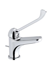 RENO23 art. 180310BL Miscelatore lavabo con leva clinica e scarico 1"1/4