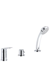 RENO23 art. 180245SB Bordo vasca con deviatore 2 uscite e doccetta
