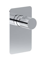 WE-BOX art. PE178655Q Set parte esterna - Miscelatore doccia incasso TOCCO RIGATO