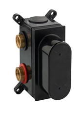 WE-BOX art. 760030 Set parte incasso - Miscelatore doccia incasso con deviatore automatico 2 uscite