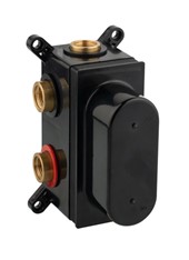 WE-BOX art. 760033 Set parte incasso - Miscelatore doccia incasso con deviatore meccanico 3 uscite