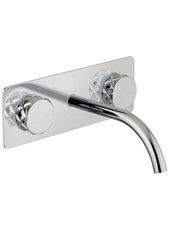 WE-BOX art. PE168910  Set parte esterna - Miscelatore lavabo a parete ELETTA CHESTER