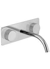 WE-BOX art. PE167910  Set parte esterna - Miscelatore lavabo a parete ELETTA TECNO