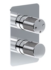 WE-BOX art. PE167632Q Set parte esterna - Miscelatore doccia incasso con deviatore meccanico 2 uscite ELETTA TECNO
