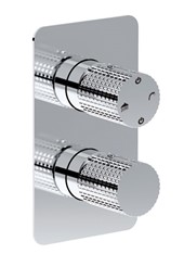 WE-BOX art. PE179632Q Set parte esterna - Miscelatore doccia incasso con deviatore meccanico 2 uscite TOCCO VICHY