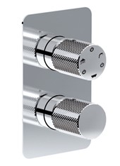 WE-BOX art. PE167633Q Set parte esterna - Miscelatore doccia incasso con deviatore meccanico 3 uscite ELETTA TECNO