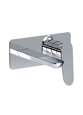 HOTO art. PE173950VI Set parte esterna - Miscelatore lavabo a parete con bocca a sinistra