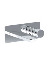 RES PRO art. PE175950VI Set parte esterna - Miscelatore lavabo a parete con bocca a sinistra