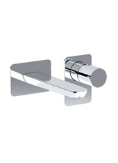 RES PRO art. PE175954VISL  Set parte esterna - Miscelatore lavabo a parete con bocca a sinistra