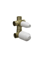 TOVO art. 730333 Set parte incasso - Miscelatore doccia incasso con deviatore meccanico 3 uscite