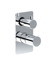 MON PRO art. PE162032 Set parte esterna - Miscelatore doccia incasso con deviatore meccanico 2 uscite
