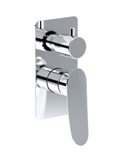 HOTO art. PE173033 Set parte esterna - Miscelatore doccia incasso con deviatore meccanico 3 uscite