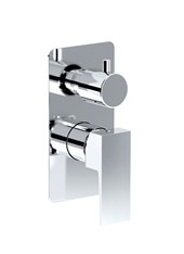 TOVO art. PE164033 Set parte esterna - Miscelatore doccia incasso con deviatore meccanico 3 uscite