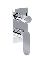 RES art. PE174032Q Set parte esterna - Miscelatore doccia incasso con deviatore meccanico 2 uscite
