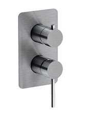 TRECENTOSEDICI ELLE  art. PE316030SLQ Set parte esterna - Miscelatore doccia incasso con deviatore meccanico 2 uscite