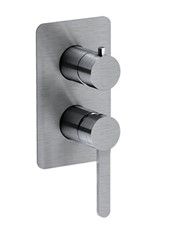 TRECENTOSEDICI ELLE  art. PE316030QSLQ Set parte esterna - Miscelatore doccia incasso con deviatore meccanico 2 uscite