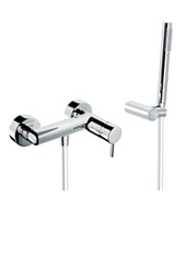 NET art. 145150DE Miscelatore doccia esterno con doccetta e flessibile m 1,50