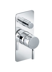 NET art. PE145030SLQ  Set parte esterna - Miscelatore doccia incasso con deviatore automatico 2 uscite