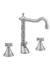 ORIENTES art. 422ORGB Lavabo tre fori con bocca girevole alta e scarico 1"1/4