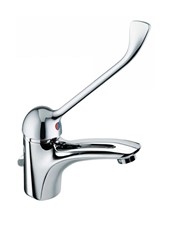 DESIA art. 7310L Miscelatore lavabo con leva clinica e scarico 1"1/4