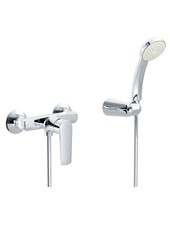 KLINT art. 142150 Miscelatore doccia esterno con doccetta e flessibile m 1,50