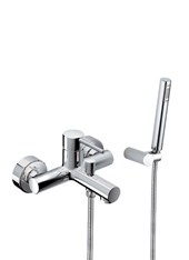 NET art. 145210 Miscelatore vasca esterno con doccetta e flessibile m 1,50