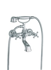 ANAIS art. 400 Gruppo vasca esterno con doccetta e flessibile m 1,50
