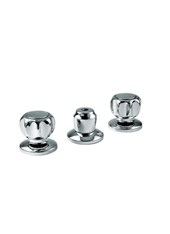 AGELO art. 528E Bidet tre fori con doccetta e scarico 1"1/4