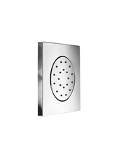 Art. R51311 Soffione laterale incasso filo parete, anticalcare, quadrato e snodabile