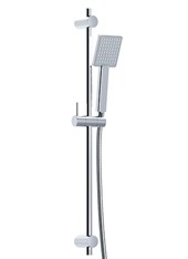 Art. R50466/R50467 Asta saliscendi cilindrica in ABS con doccetta e flessibile m 1,50