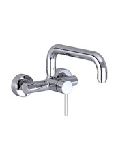NET art. 145401 Miscelatore lavello a parete con bocca girevole