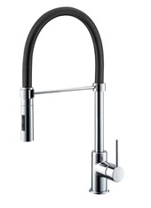 NET art. 145527B Miscelatore lavello con molla e doccetta 2 getti