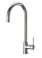 NET art. 145601 Miscelatore lavello con bocca girevole e doccetta estraibile 1 getto