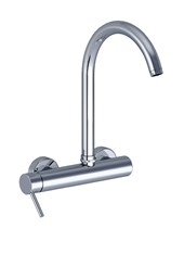 NET art. 145465 Miscelatore lavello a parete con bocca girevole