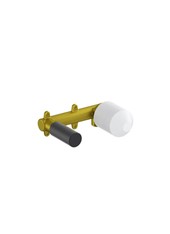 ELETTA art. 720380  Set parte incasso - Miscelatore lavabo a parete con bocca a sinistra