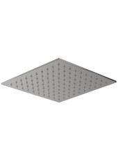 TRECENTOSEDICI ELLE art. R3165015IX Soffione quadrato 300 mm Inox, anticalcare