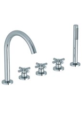 TRATTO art. 95220 Bordo vasca cinque fori con doccetta